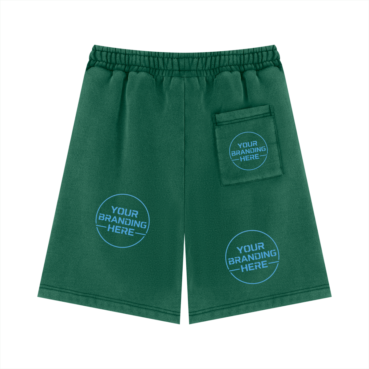 Unisex Vintage Wash Fleece Shorts - UB0053-C001-V2