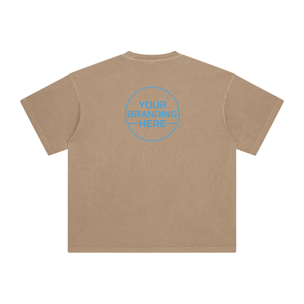 Enzyme Washed T-Shirt - R00108-C001-V7