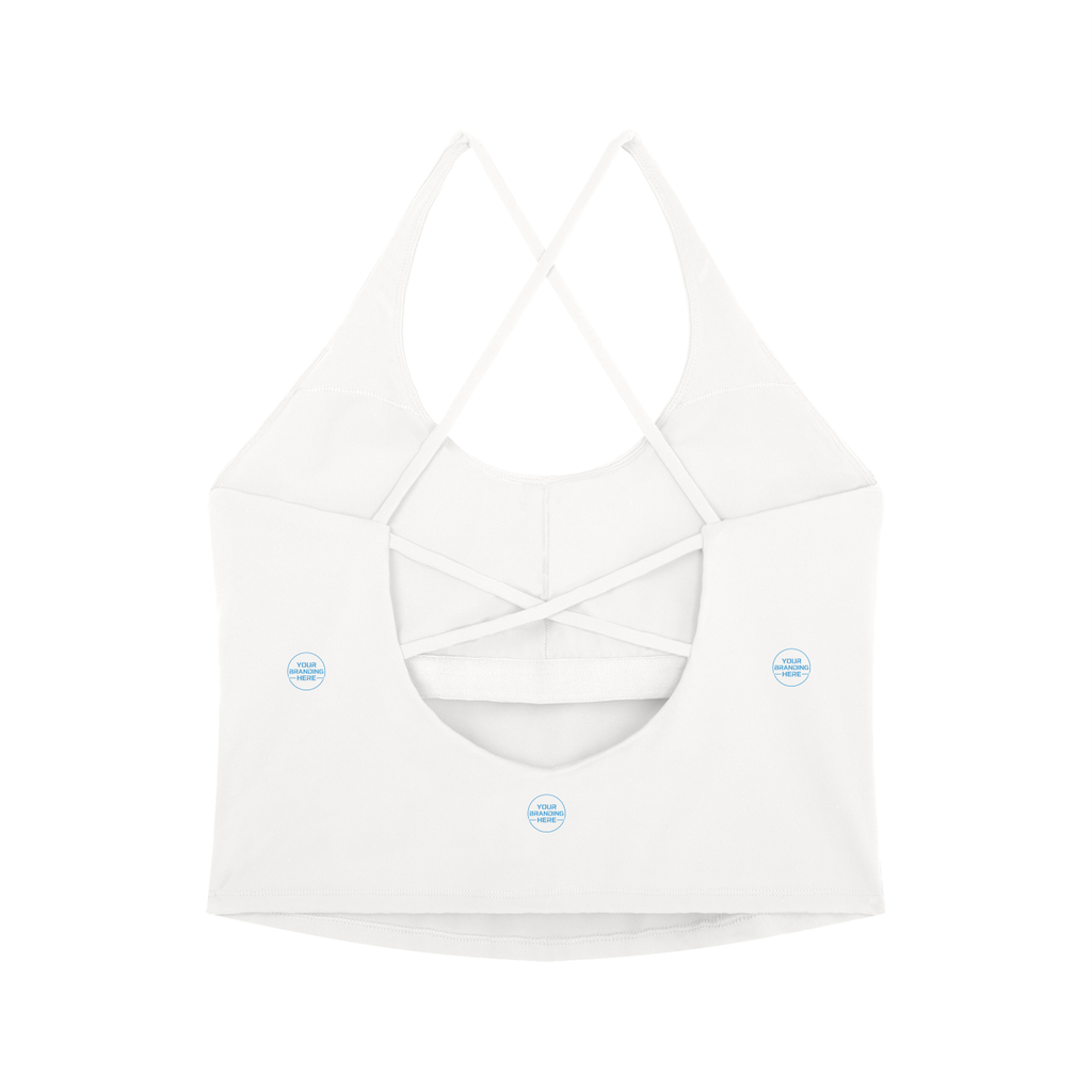 Women's Tight Halter Yoga Tank Top - WT0150-O001-V2