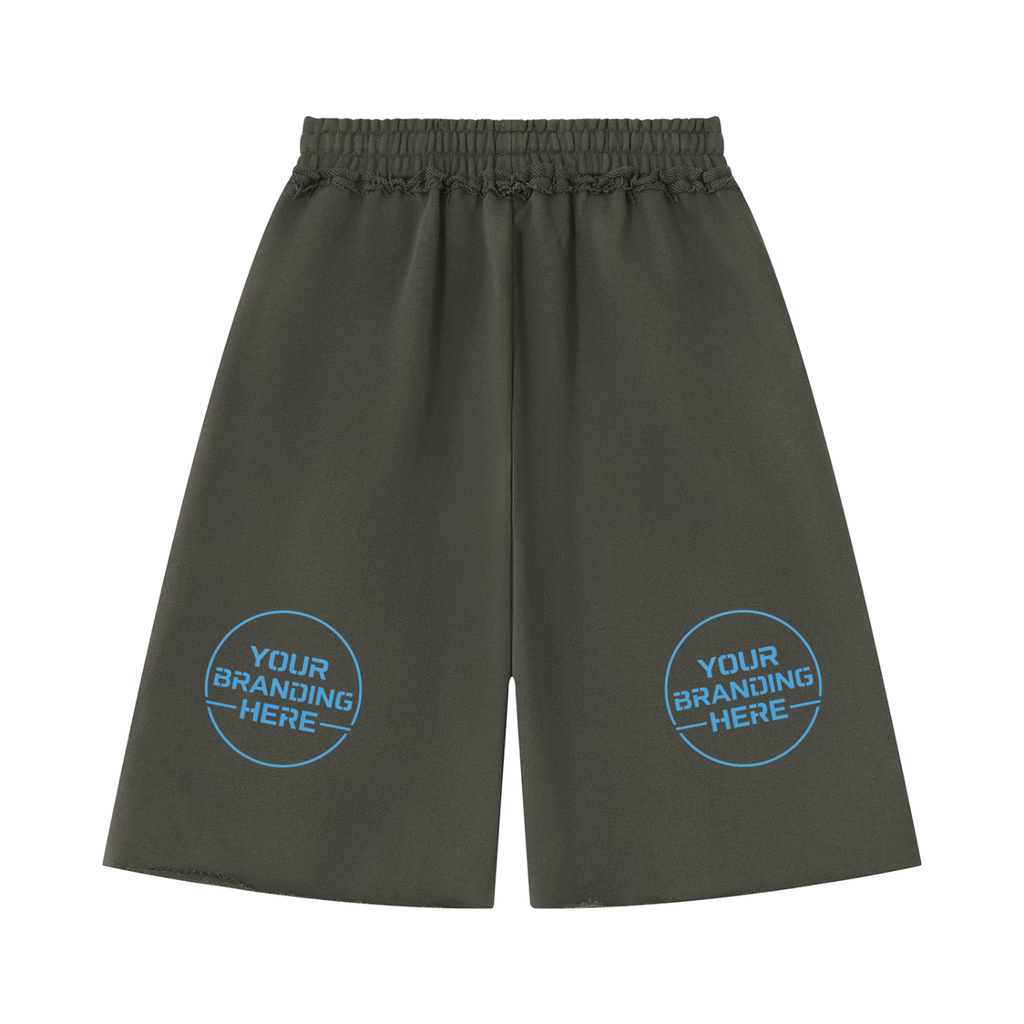 Unisex Heavyweight Raw Edge Shorts - UB0084-C001-V2
