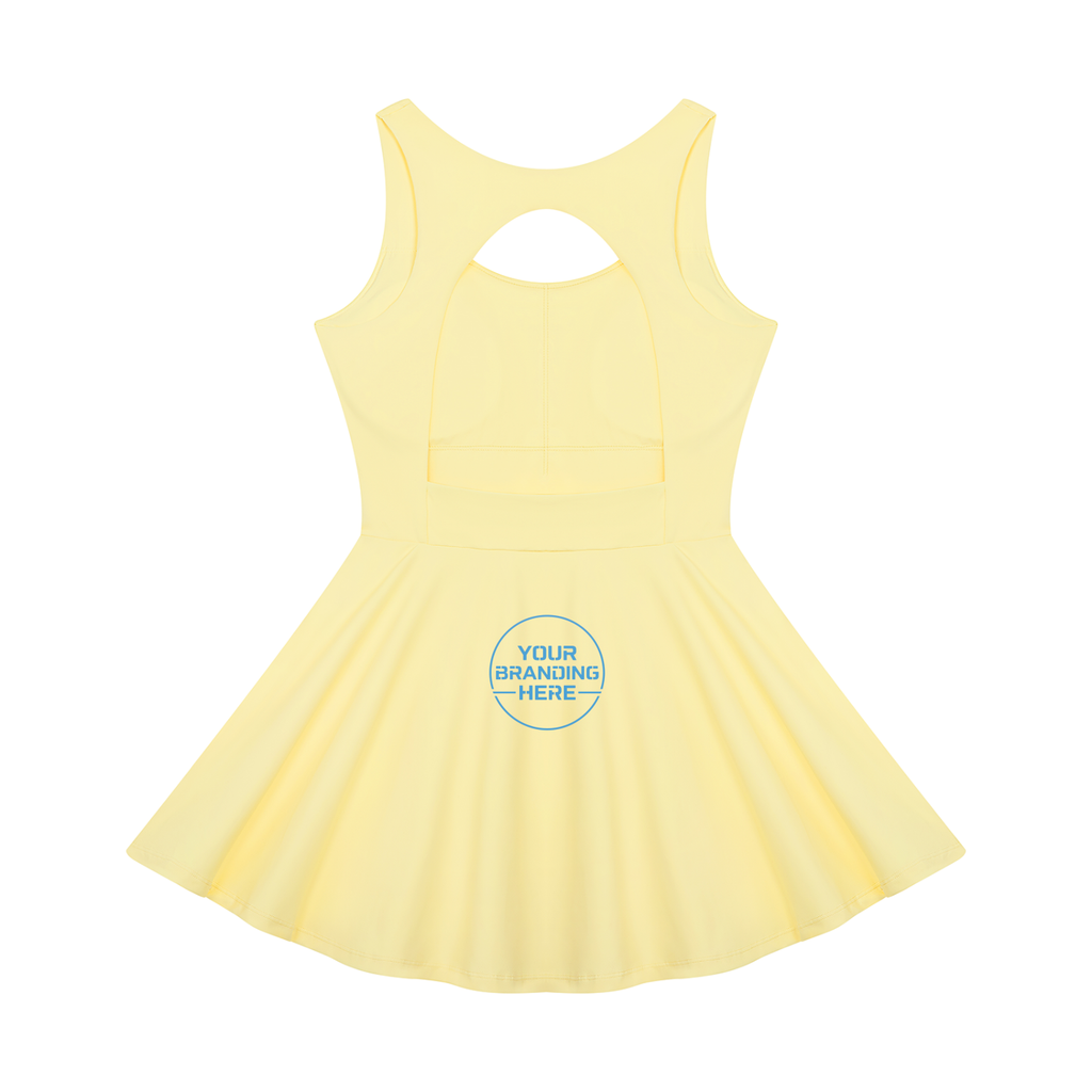 Women’s Open-Back Tennis Dress - WO0020-O001-V2