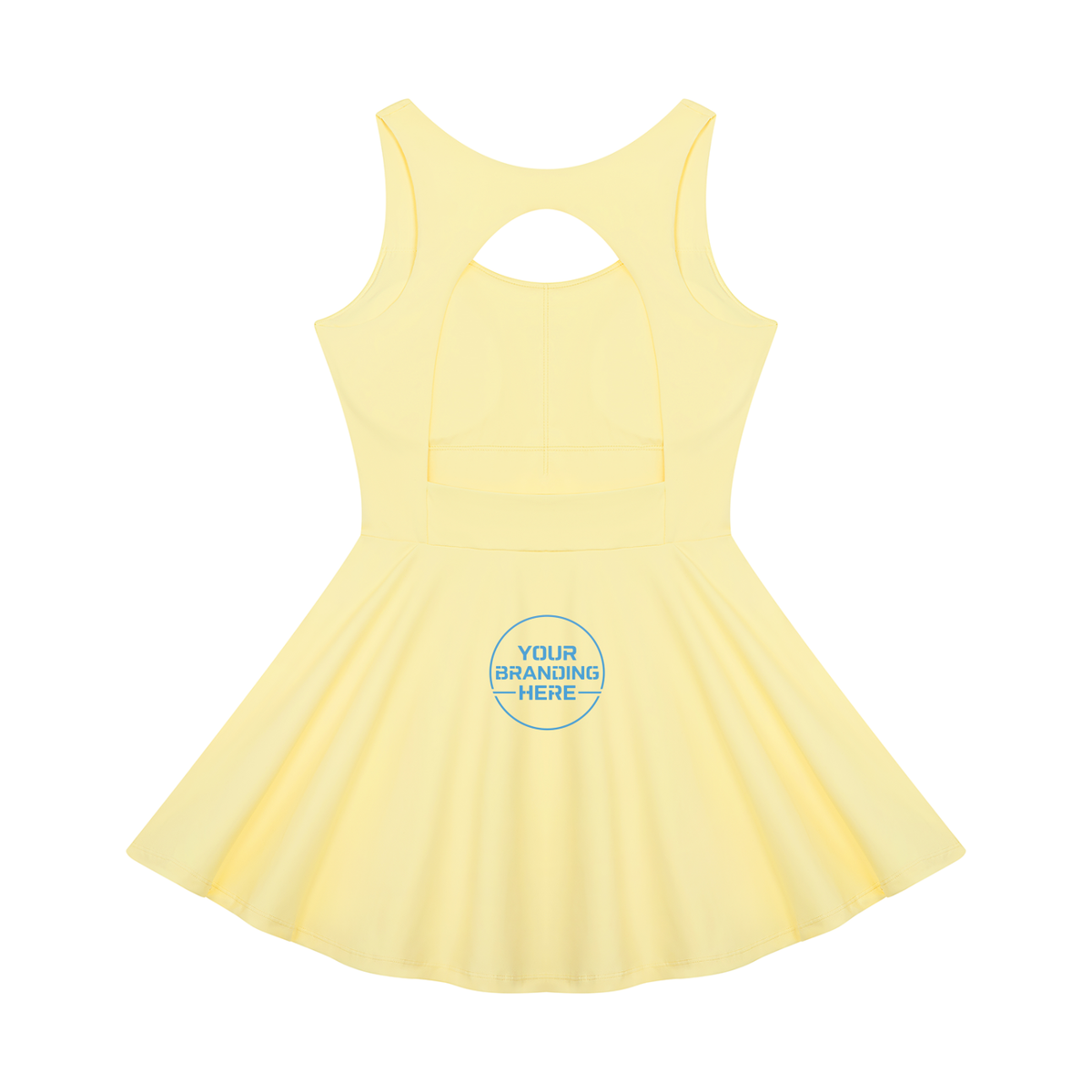 Women’s Open-Back Tennis Dress - WO0020-O001-V2