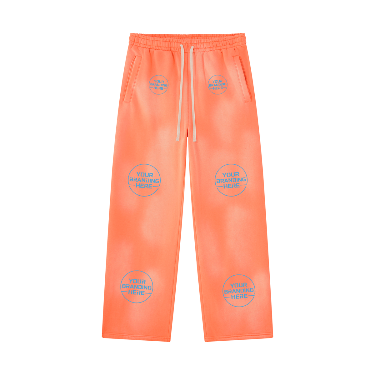 Unisex Sunfade Wide Leg Fleece Sweatpants - UB0044-P001-V2