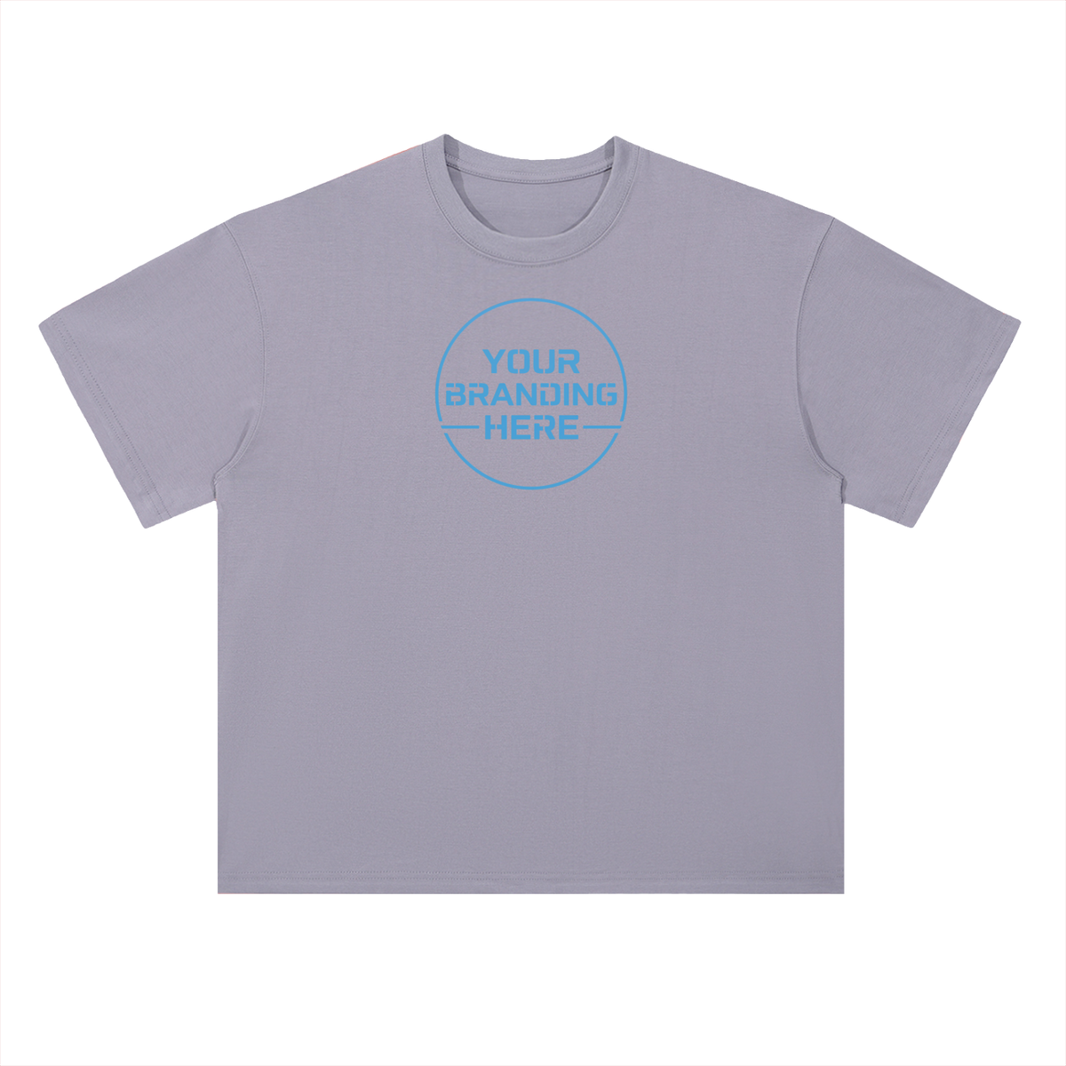 Heavyweight Drop Shoulder Cotton T-Shirt - RU0014-C001-V7