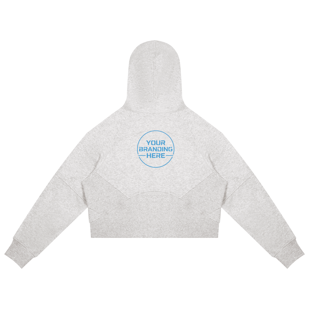 Cropped Zip-Through Hoodie - RP0008-P001-V6