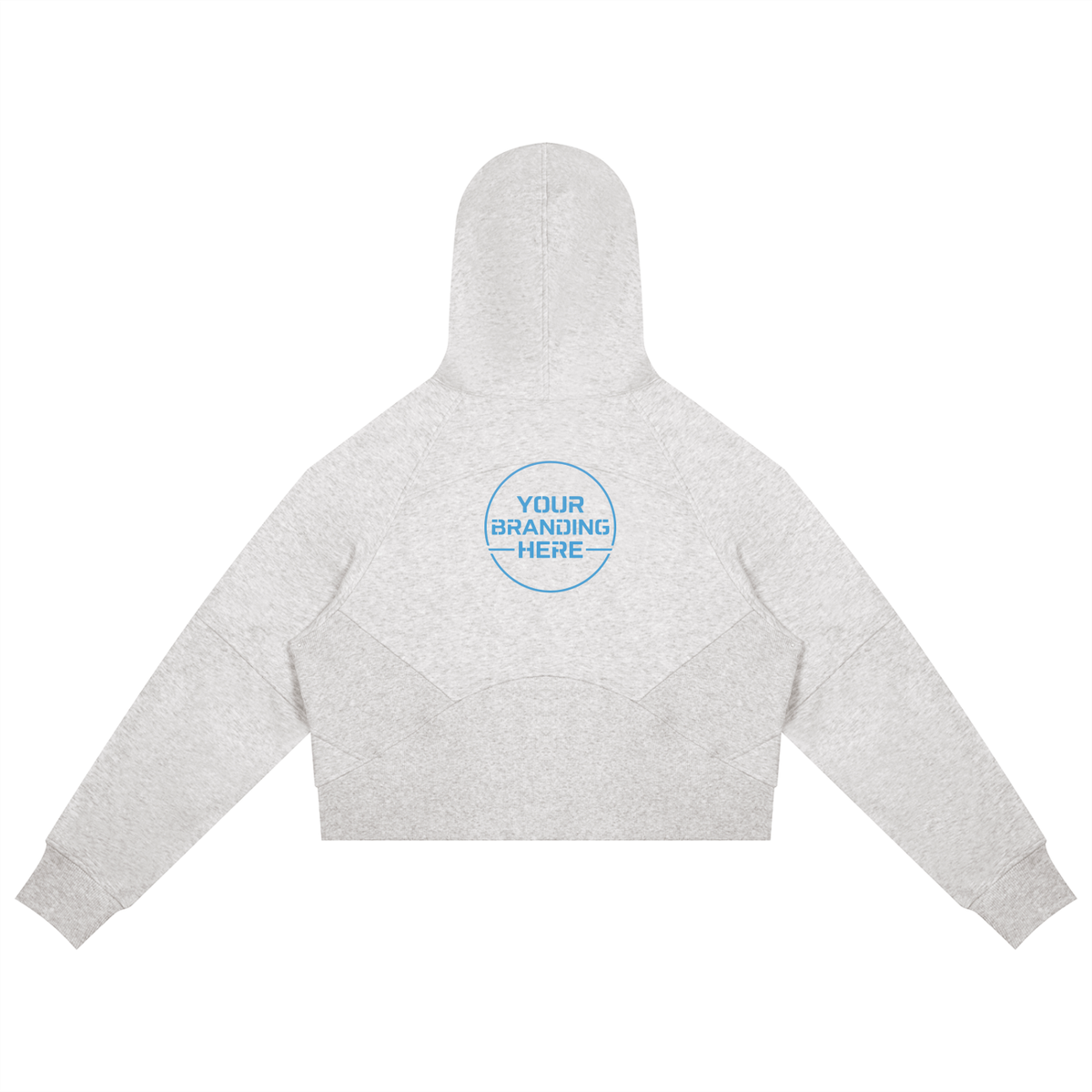 Cropped Zip-Through Hoodie - RP0008-P001-V6