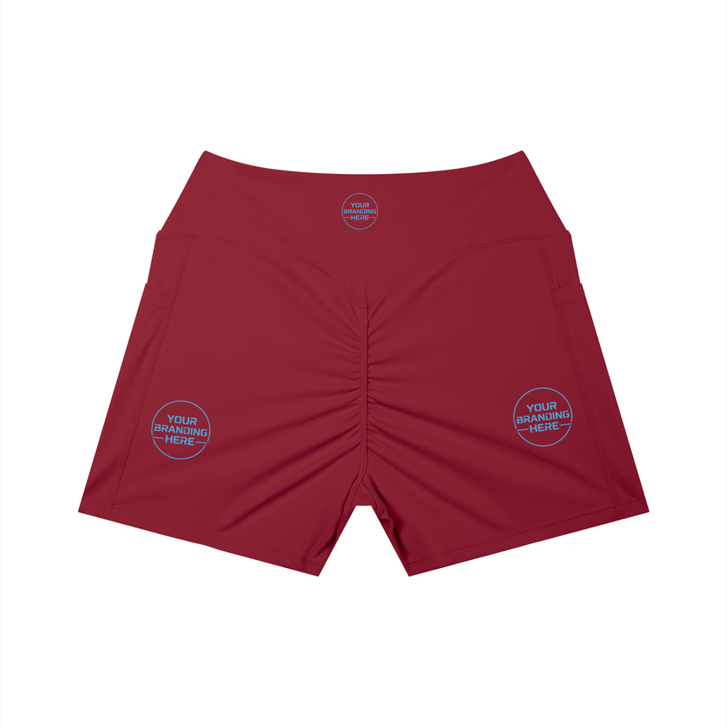 Women’s High Rise Pocket Yoga Shorts - WB0055-O001-V6