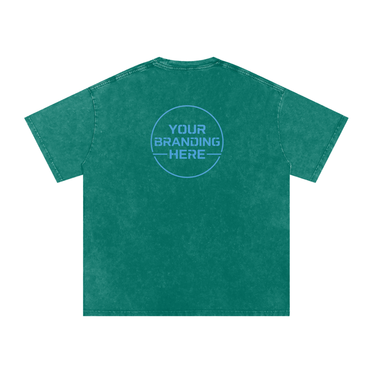 Snow Washed Oversized Cotton T-Shirt - R00037-C001-V14