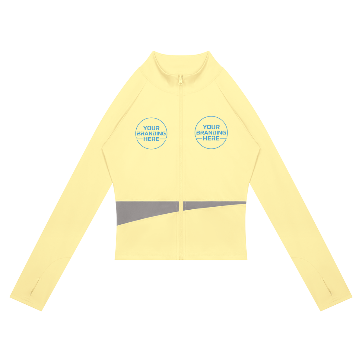 Women's Paneled Yoga Jacket - WT0247-P001-V2