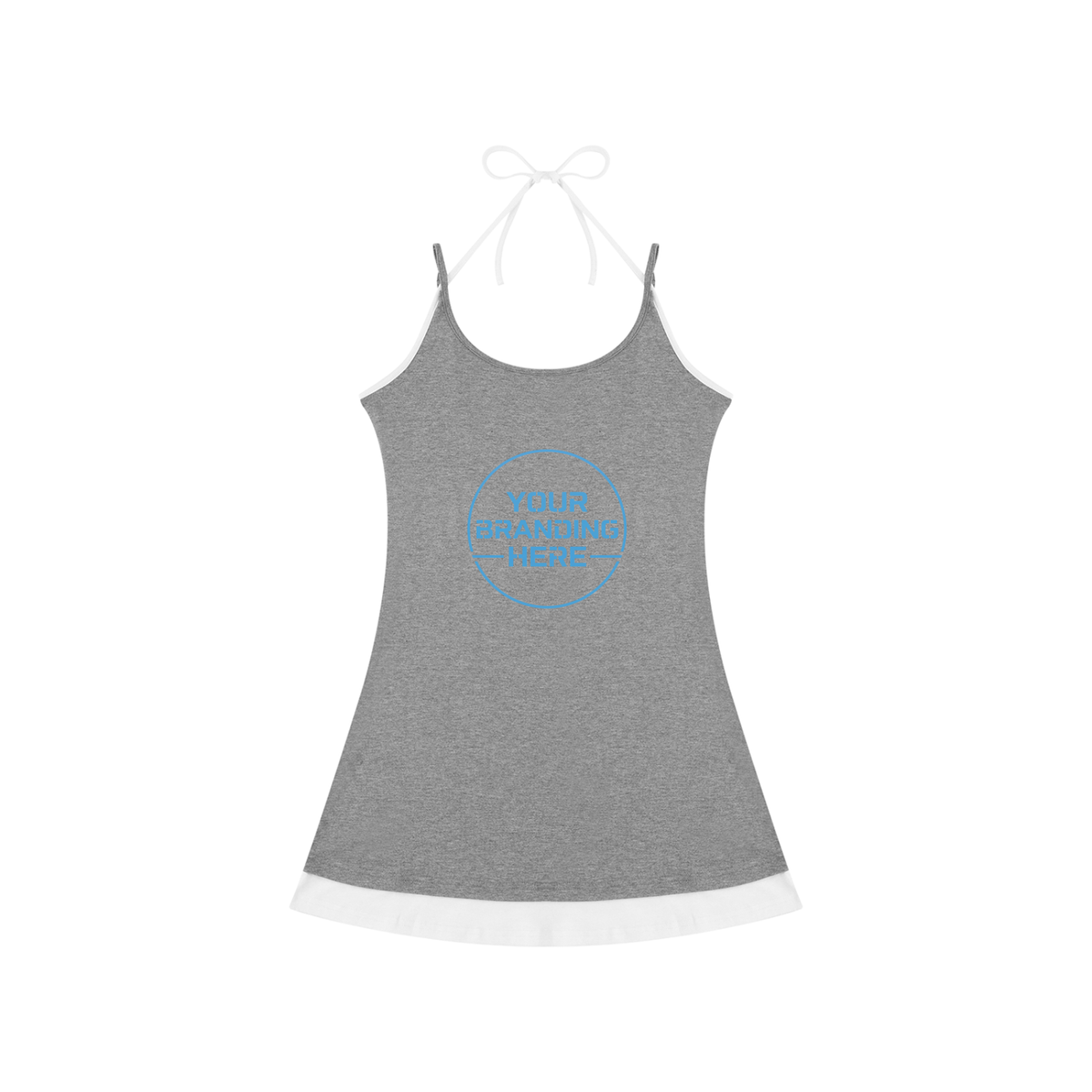 Women’s Color Block Sleeveless Dress - WO0007-O001-V2
