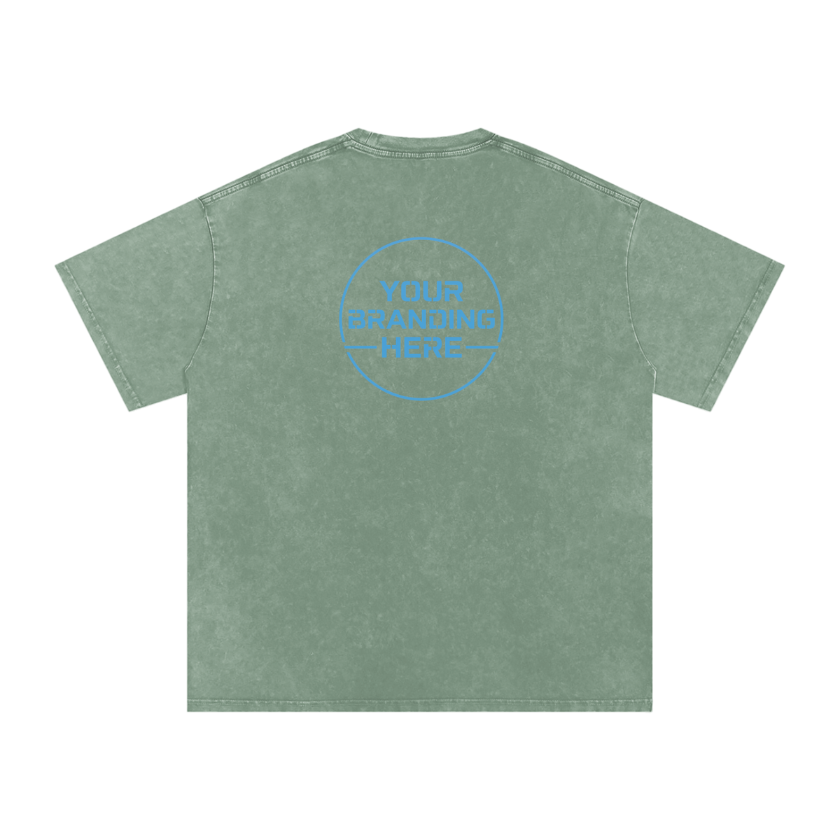 Snow Washed Oversized Cotton T-Shirt - R00037-C001-V14