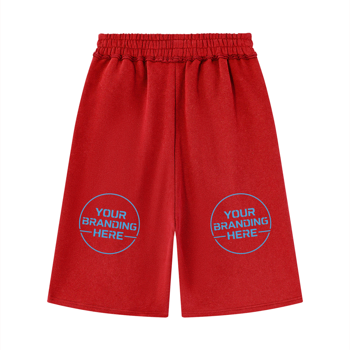 Unisex Raw Edge Fleece Shorts - UT0320-P001-V2