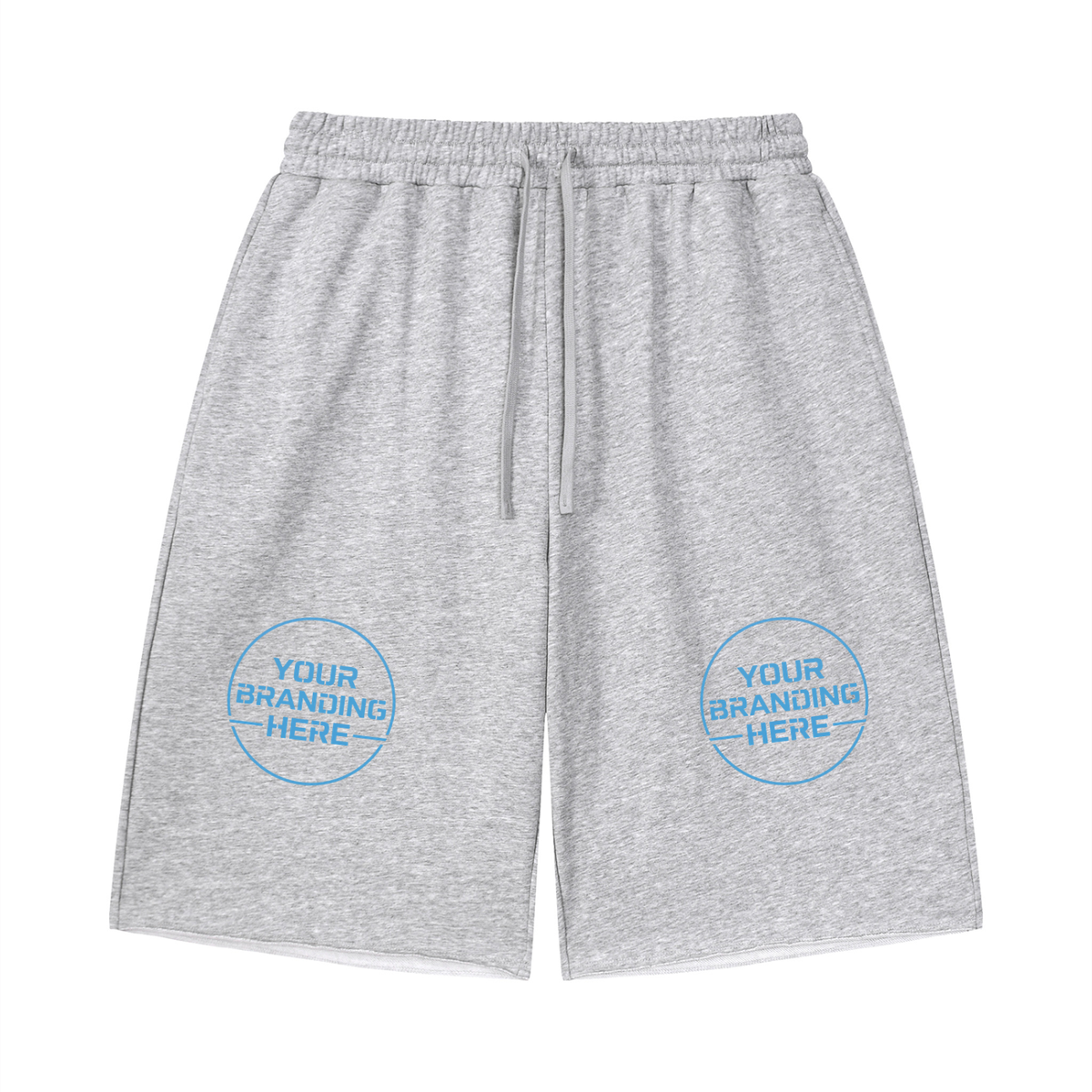 Unisex Loose Raw Edge Shorts - UB0066-C001-V2