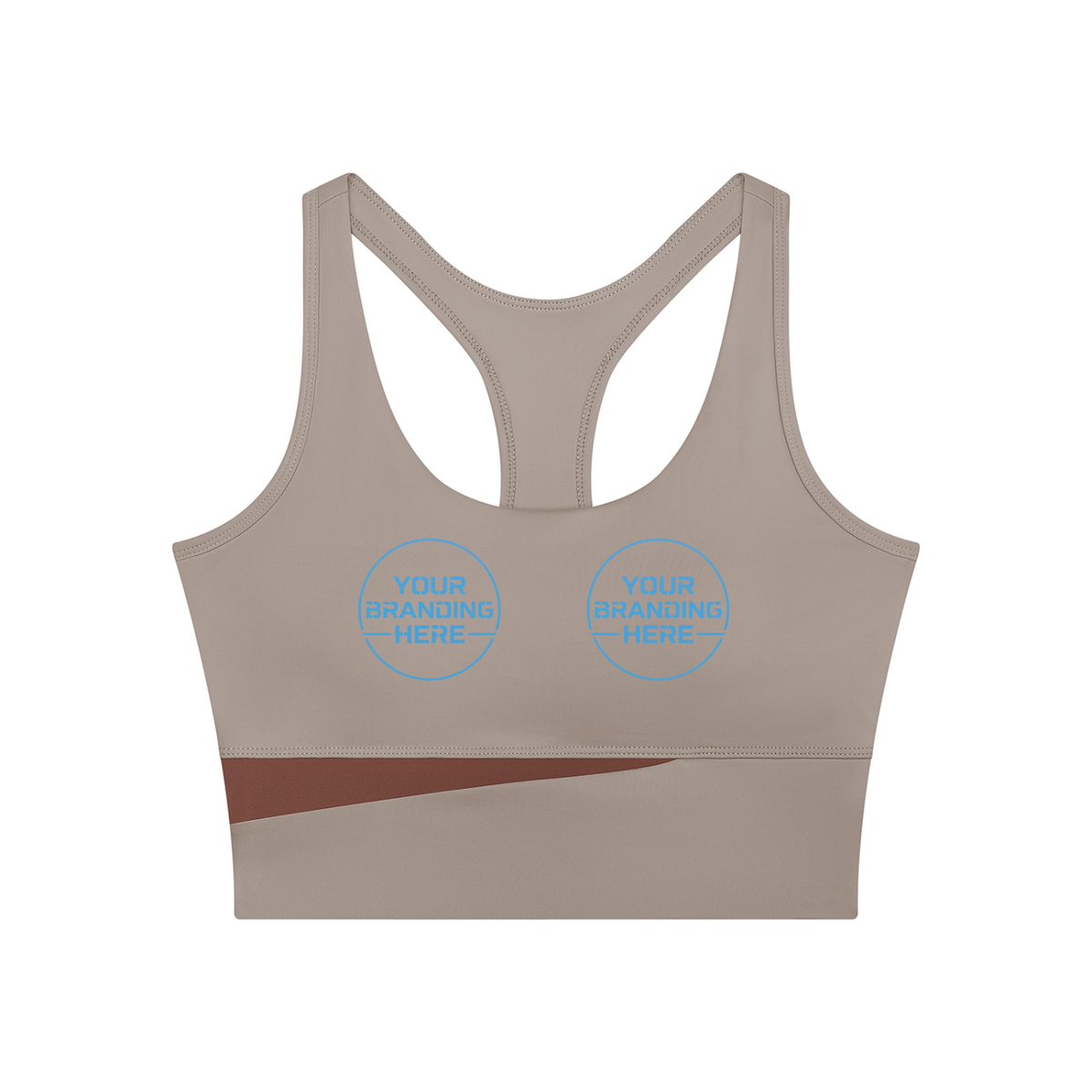 Women's Color Block Yoga Tank Top - WT0258-P001-V2