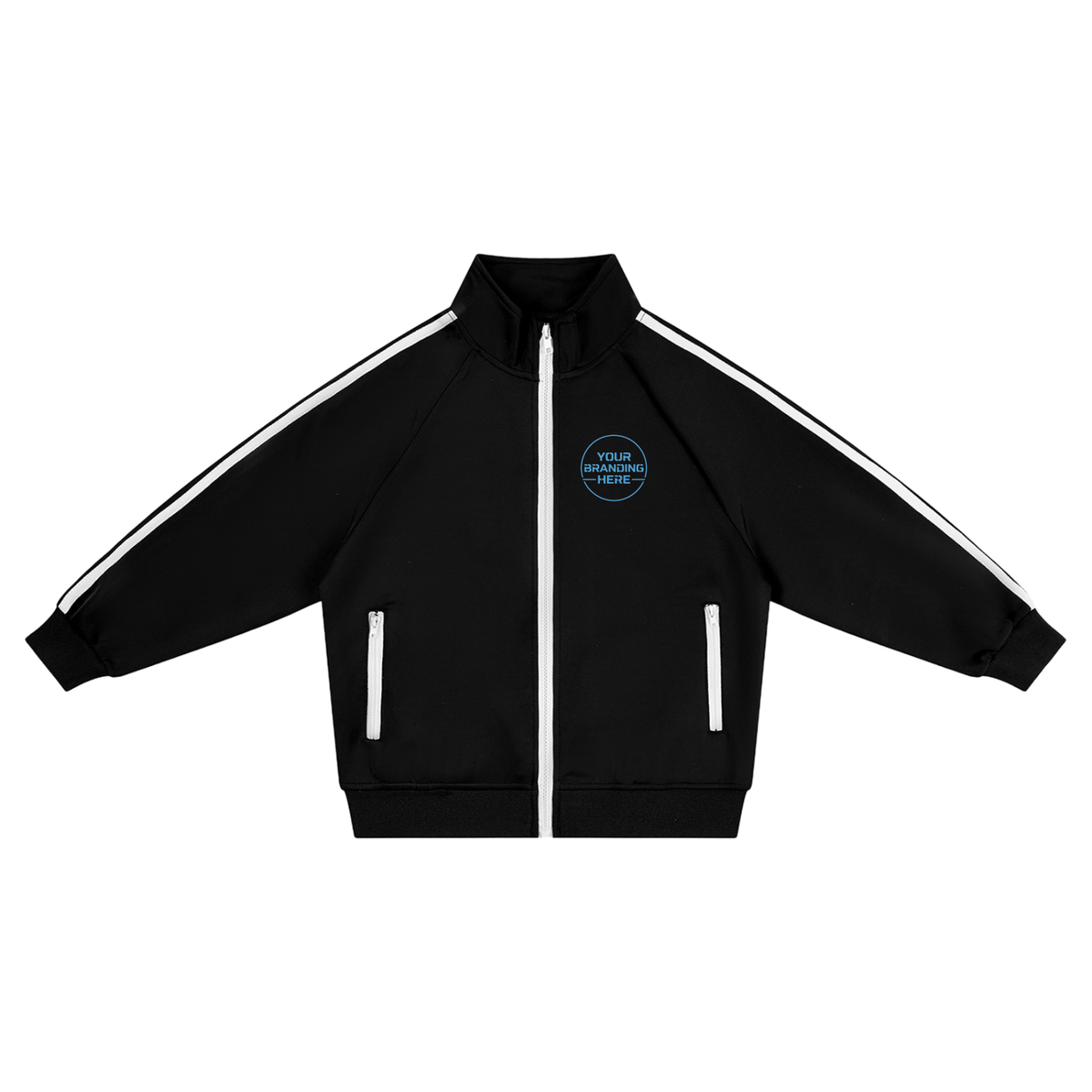 Kids’ Contrast Tape Coach Jacket - KQ0001-P001-V2