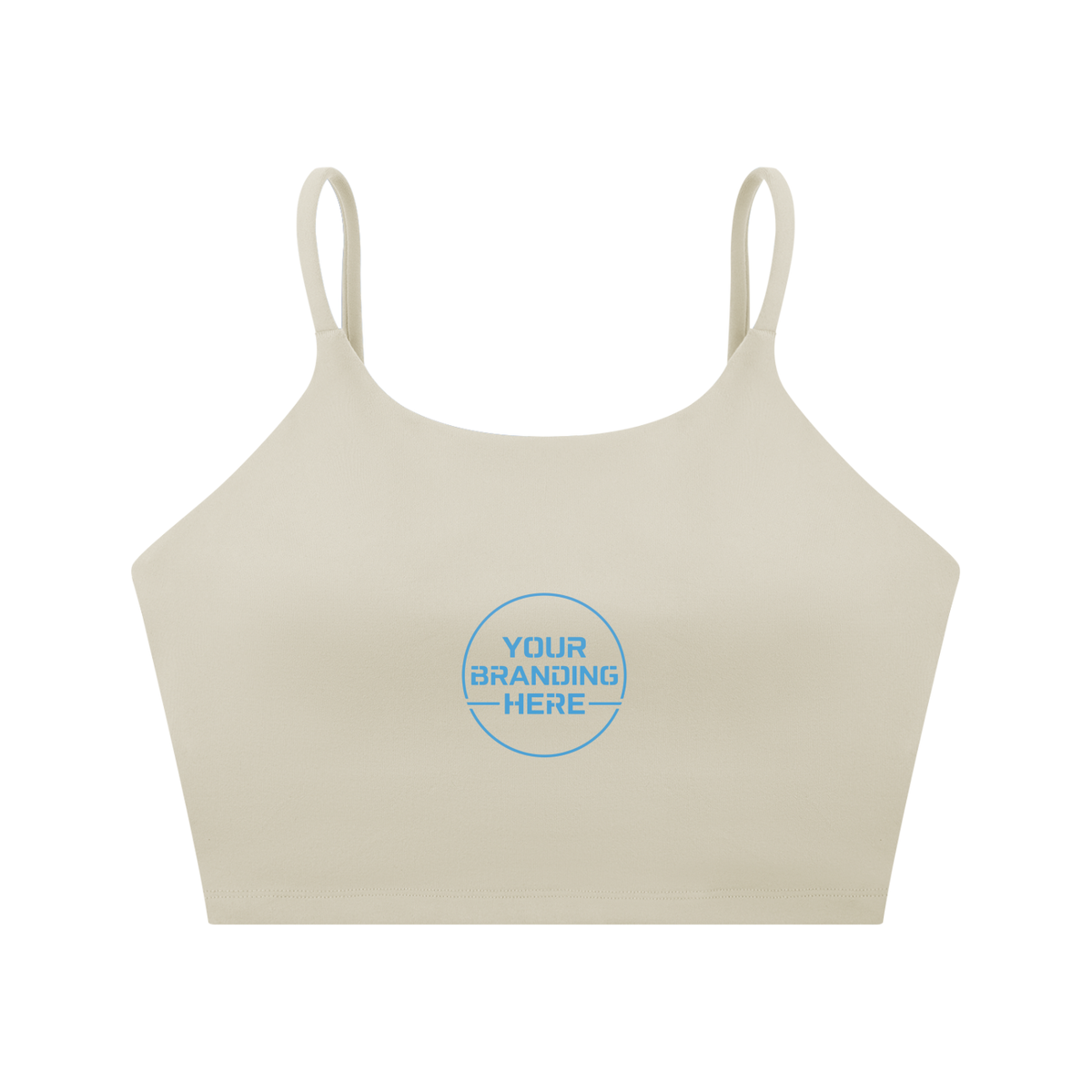 Spaghetti Strap Yoga Sports Bra - WT0073-O001-V3