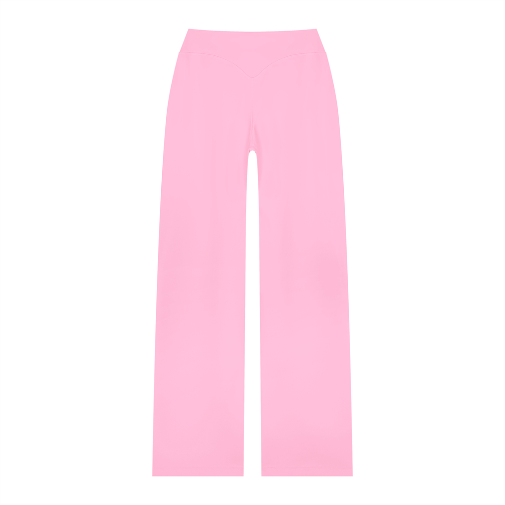 Women's High Waisted Straight Leg Yoga pants - WB0117-O001-V2