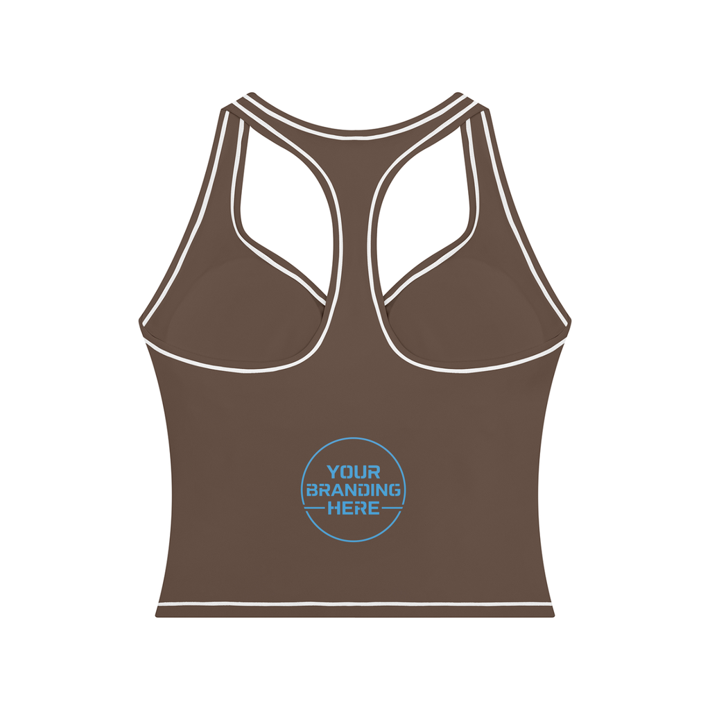 Women’s Topstitching Yoga Tank Top - WT0180-O001-V2