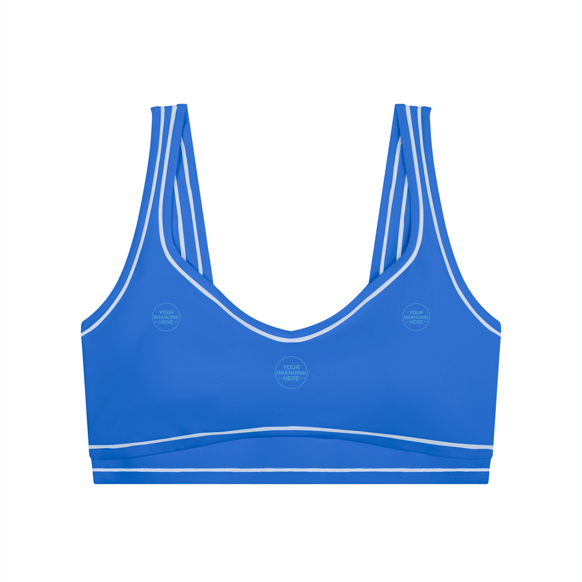 Women’s Topstitching Yoga Sports Bra - WT0179-O001-V2