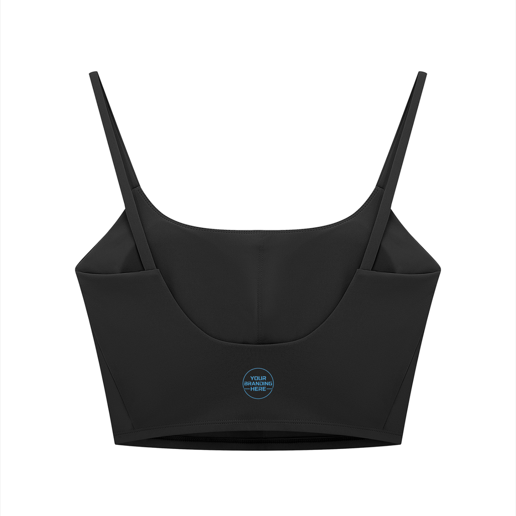 Women's Solid Color Sports Bra - WT0109-O001-V2