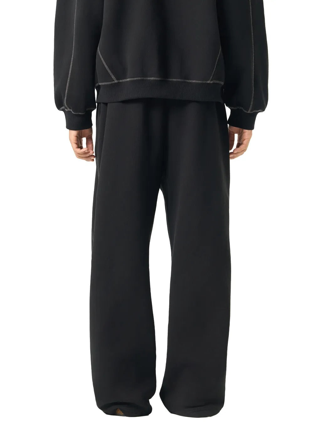 Contrast-Stitched Fleece Sweatpants - RK0033-P001-V2