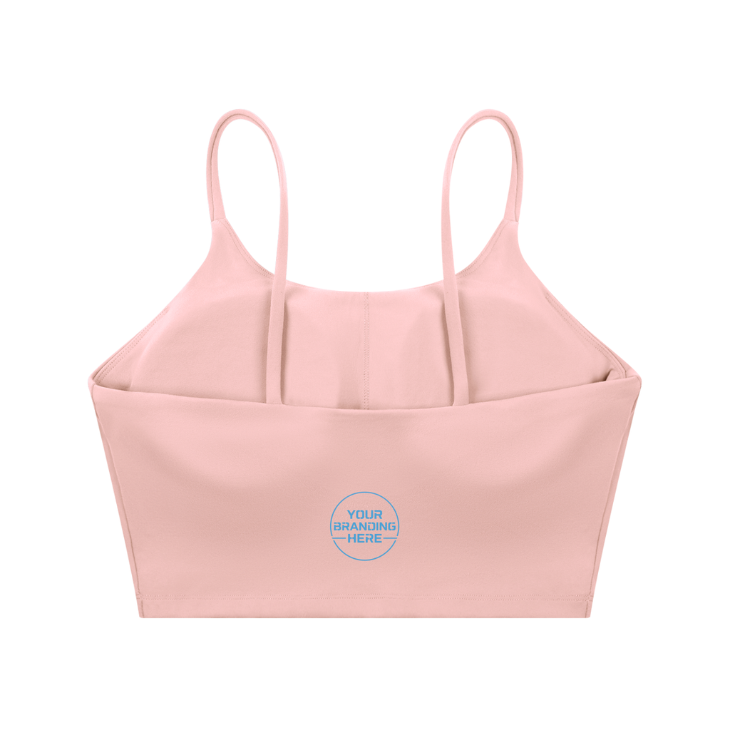 Spaghetti Strap Yoga Sports Bra - WT0073-O001-V3