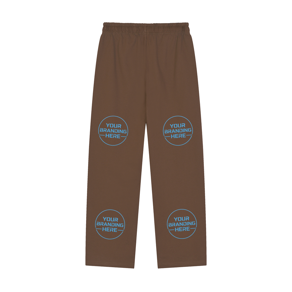 Solid Color Straight-Leg Sweatpants - RK0011-C001-V2