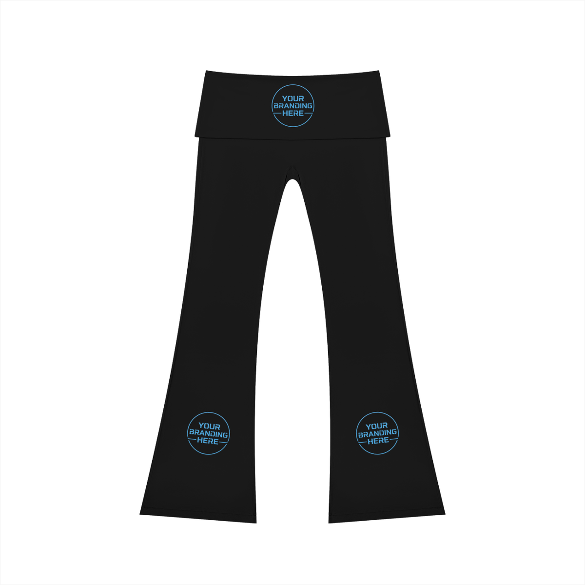 Women's High Rise Flared Yoga Pants - WB0084-O001-V2