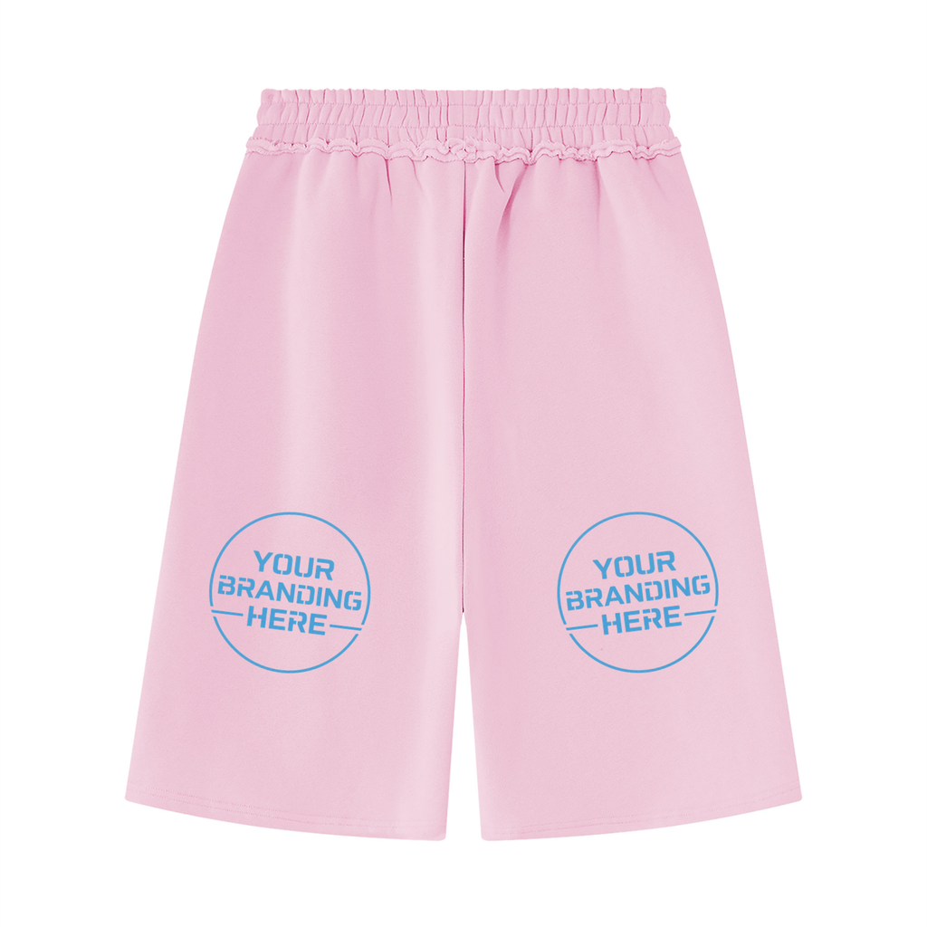 Unisex Raw Edge Fleece Shorts - UT0320-P001-V2
