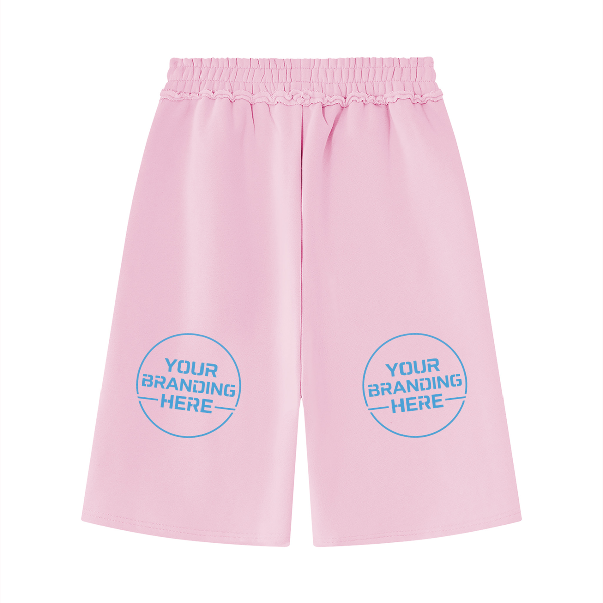 Unisex Raw Edge Fleece Shorts - UT0320-P001-V2