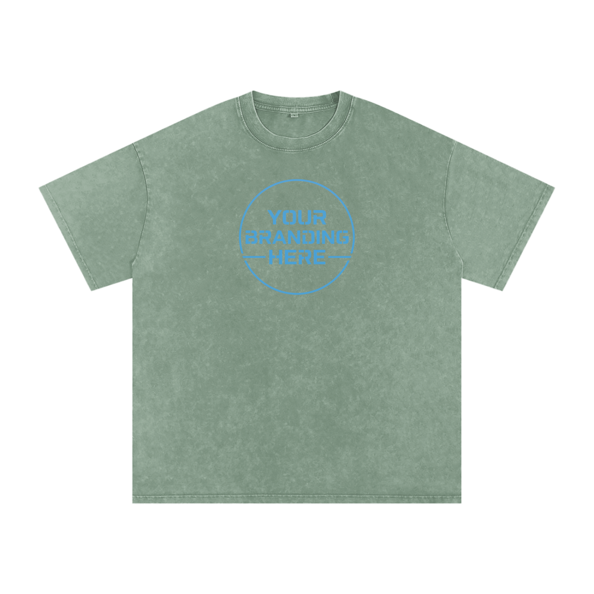 Snow Washed Oversized Cotton T-Shirt - R00037-C001-V14
