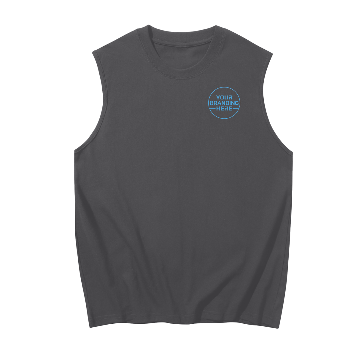 Men's Sleeveless Cotton Tank Top - RU0006-C001-V5