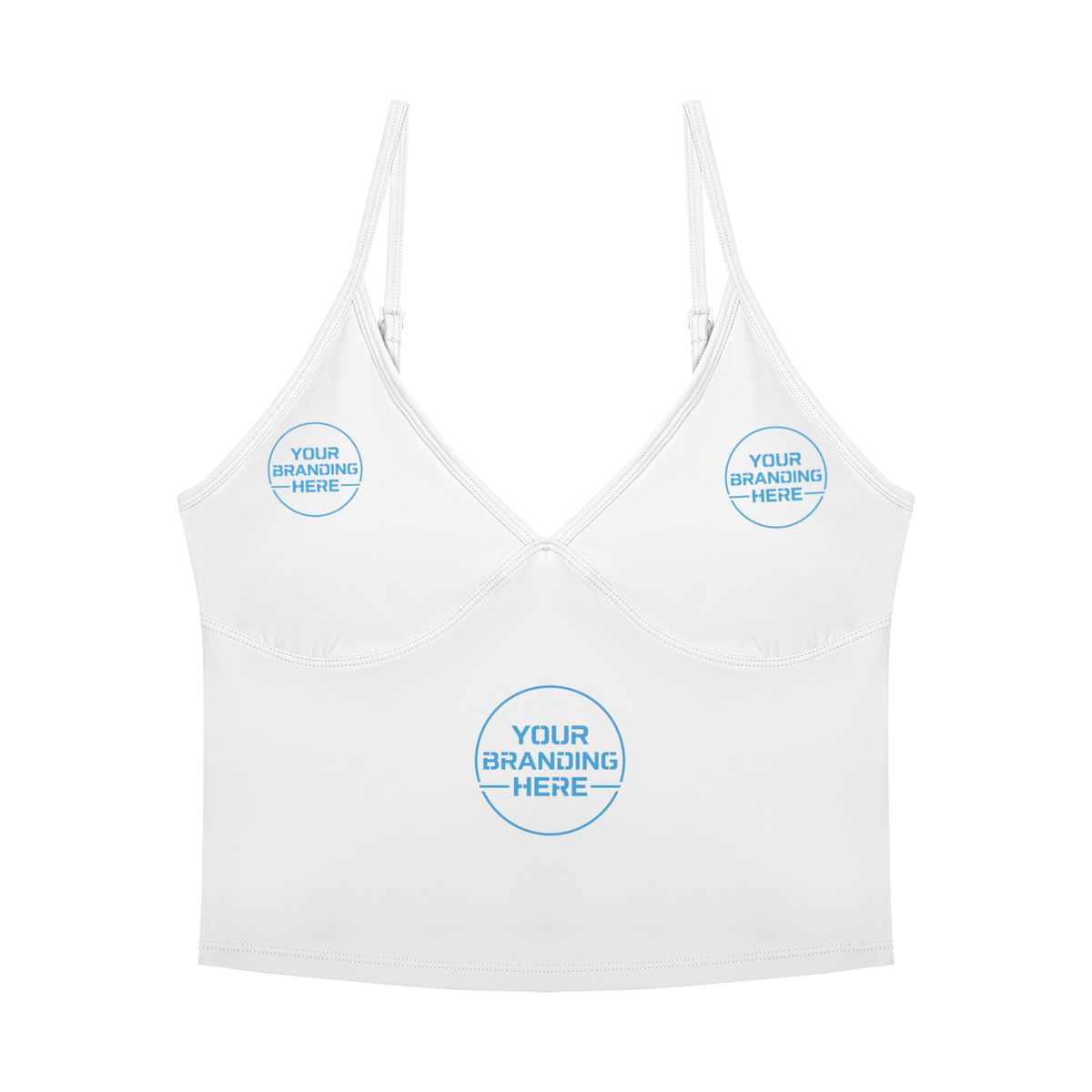 Women's V-Neck Yoga Tank Top - WT0279-O001-V2
