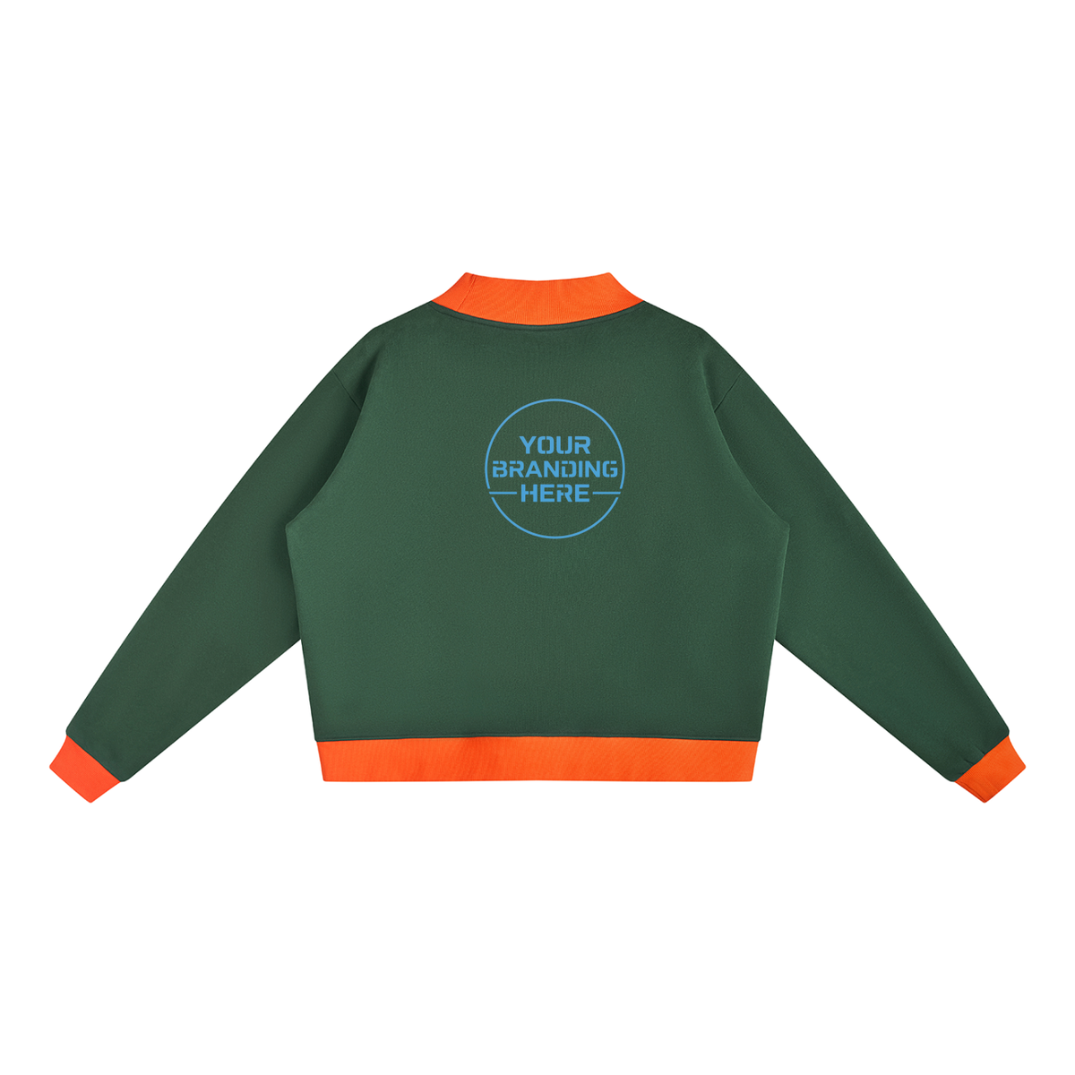 Women’s Mock Neck Crewneck Sweatshirt - WT0211-P001-V2