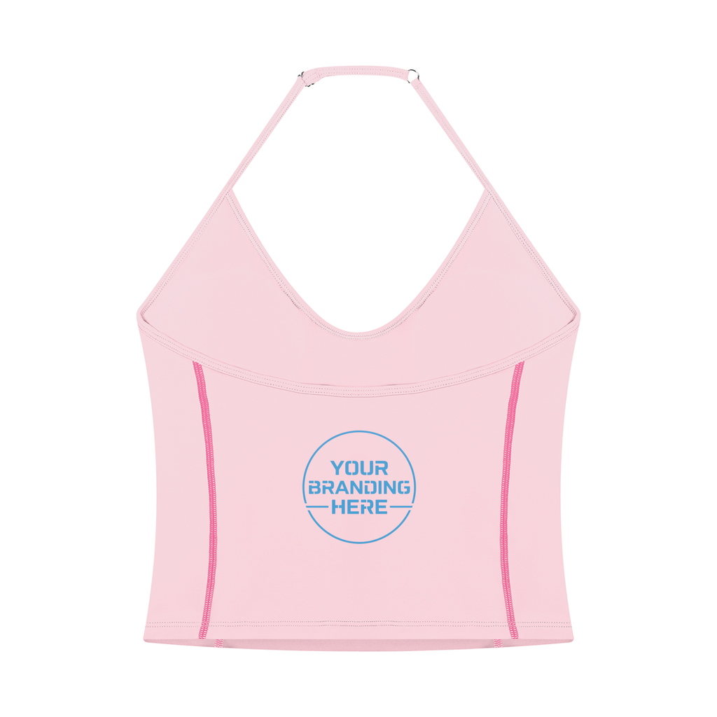 Women's Halter Neck Yoga Tank Top - WT0261-O001-V2