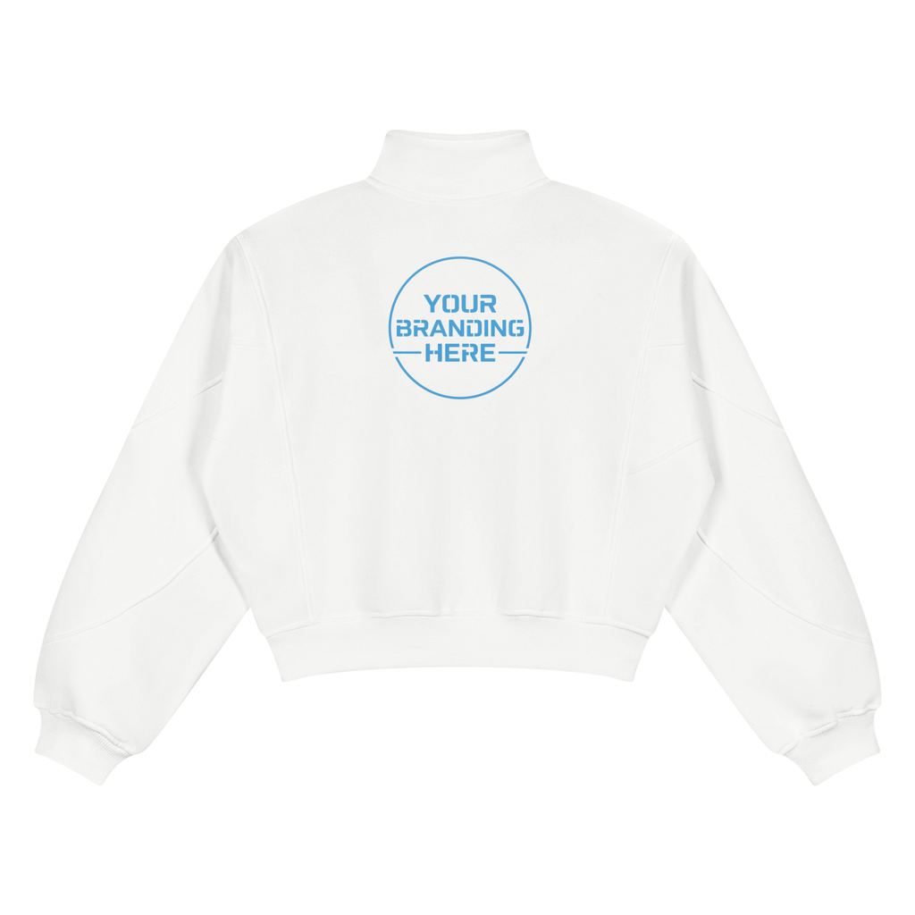 Women’s Loose Fleece Quarter-Zip Sweatshirt - WT0265-C001-V2