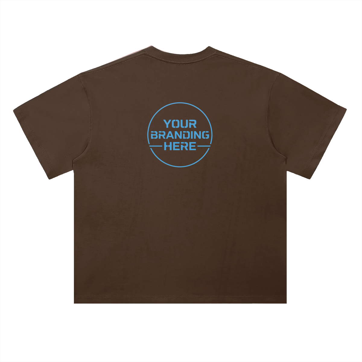 Heavyweight Drop Shoulder Cotton T-Shirt - RU0014-C001-V7