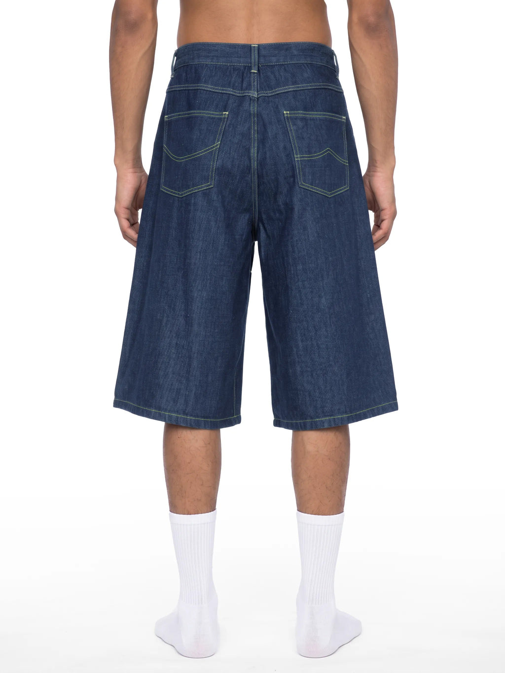 Men's Vintage Wash Denim Shorts - MB0045-C001-V2