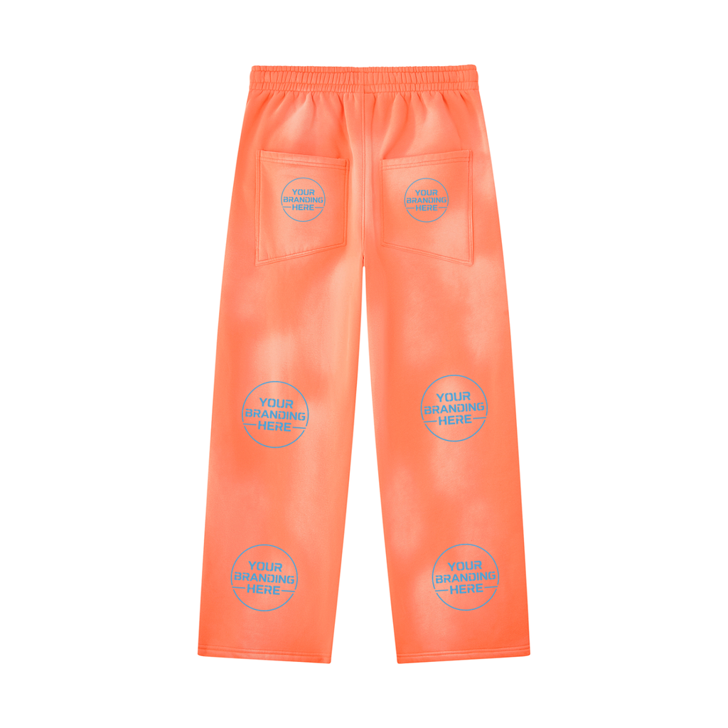 Unisex Sunfade Wide Leg Fleece Sweatpants - UB0044-P001-V2