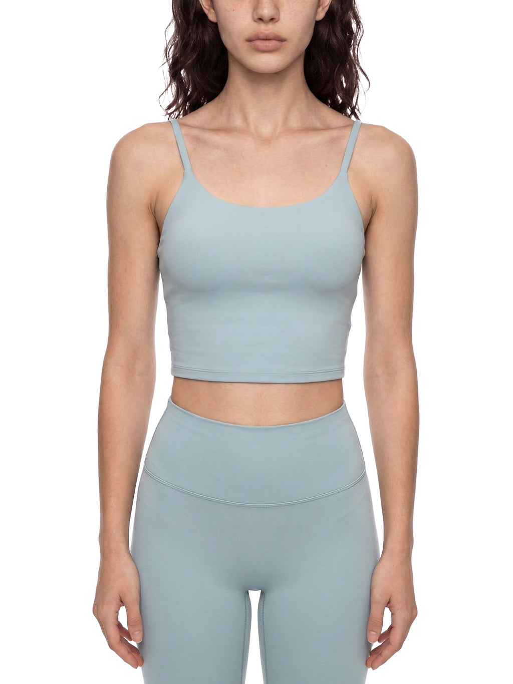 Spaghetti Strap Yoga Sports Bra - WT0073-O001-V3