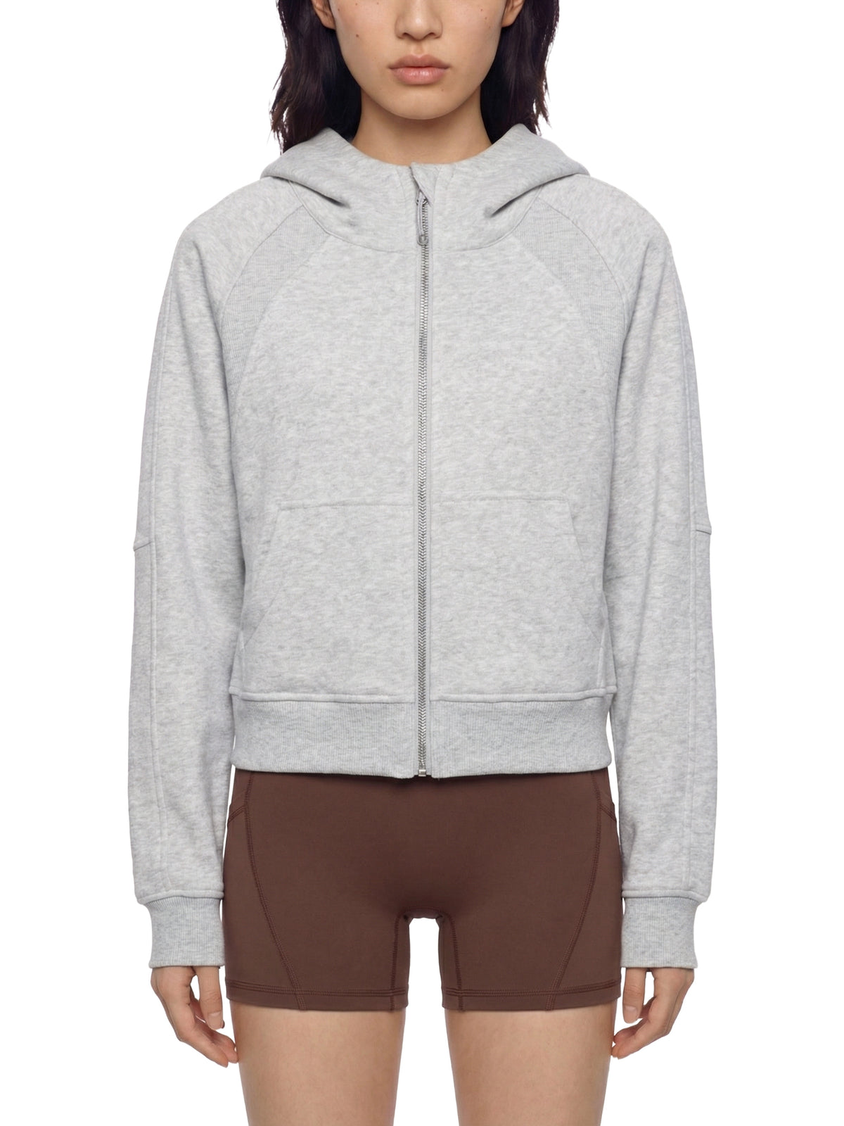 Cropped Zip-Through Hoodie - RP0008-P001-V6
