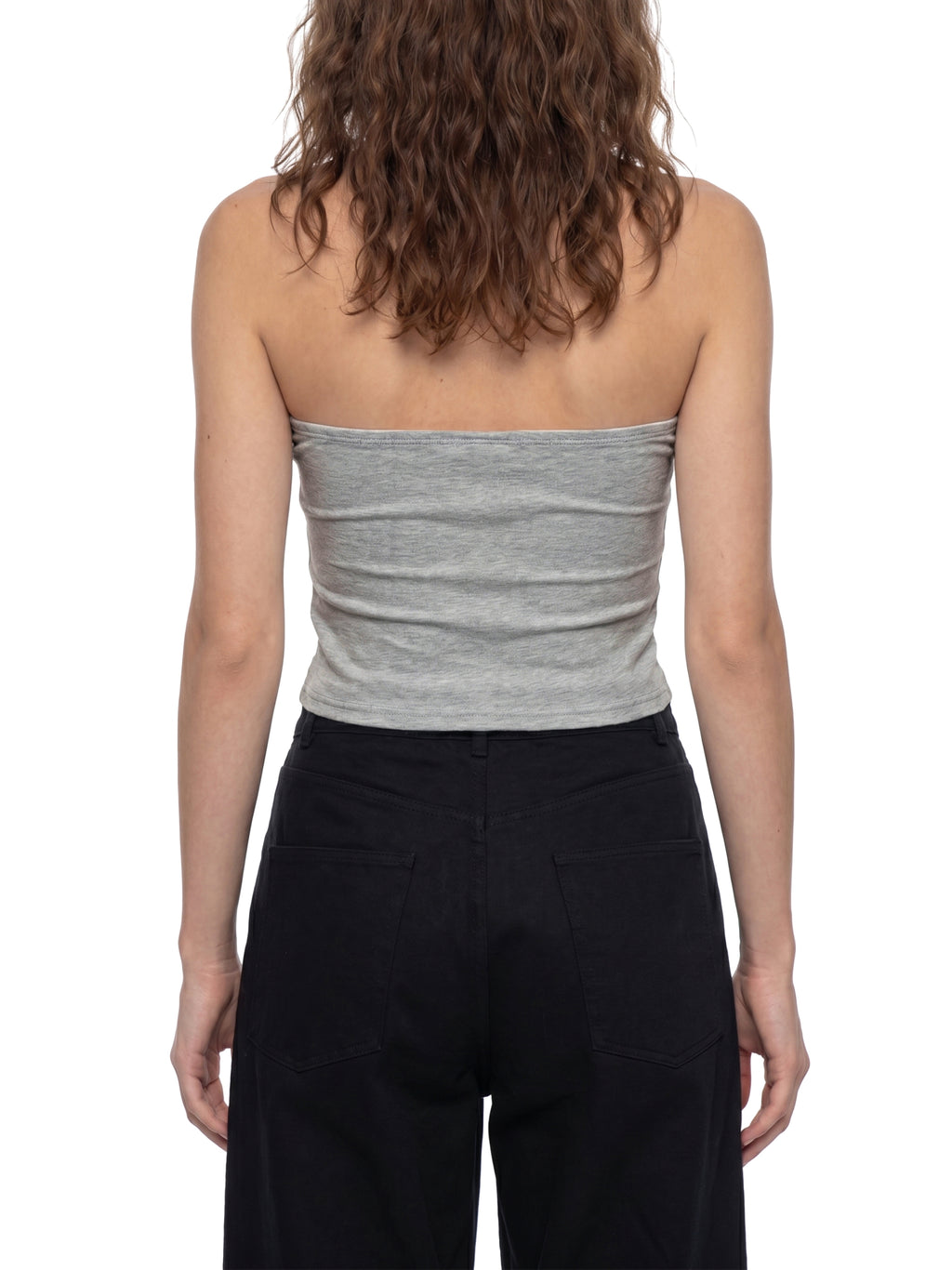 Women's  Cropped Tube Top - WB0002-C001-V4