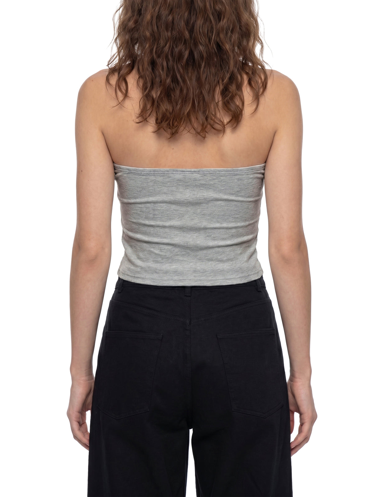 Women's  Cropped Tube Top - WB0002-C001-V4