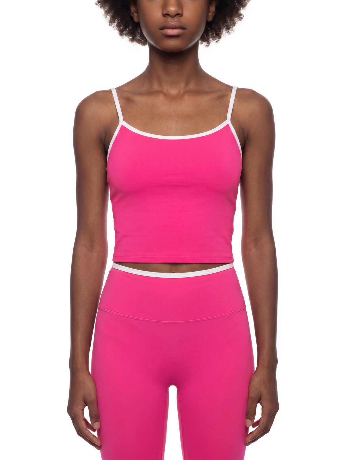 Women's Tight Color Block Yoga Tank Top - WT0152-O001-V2