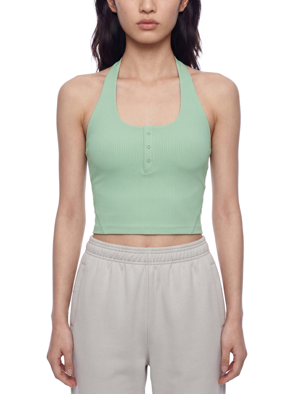 Women's Halter Yoga Tank Top - WT0148-O001-V2