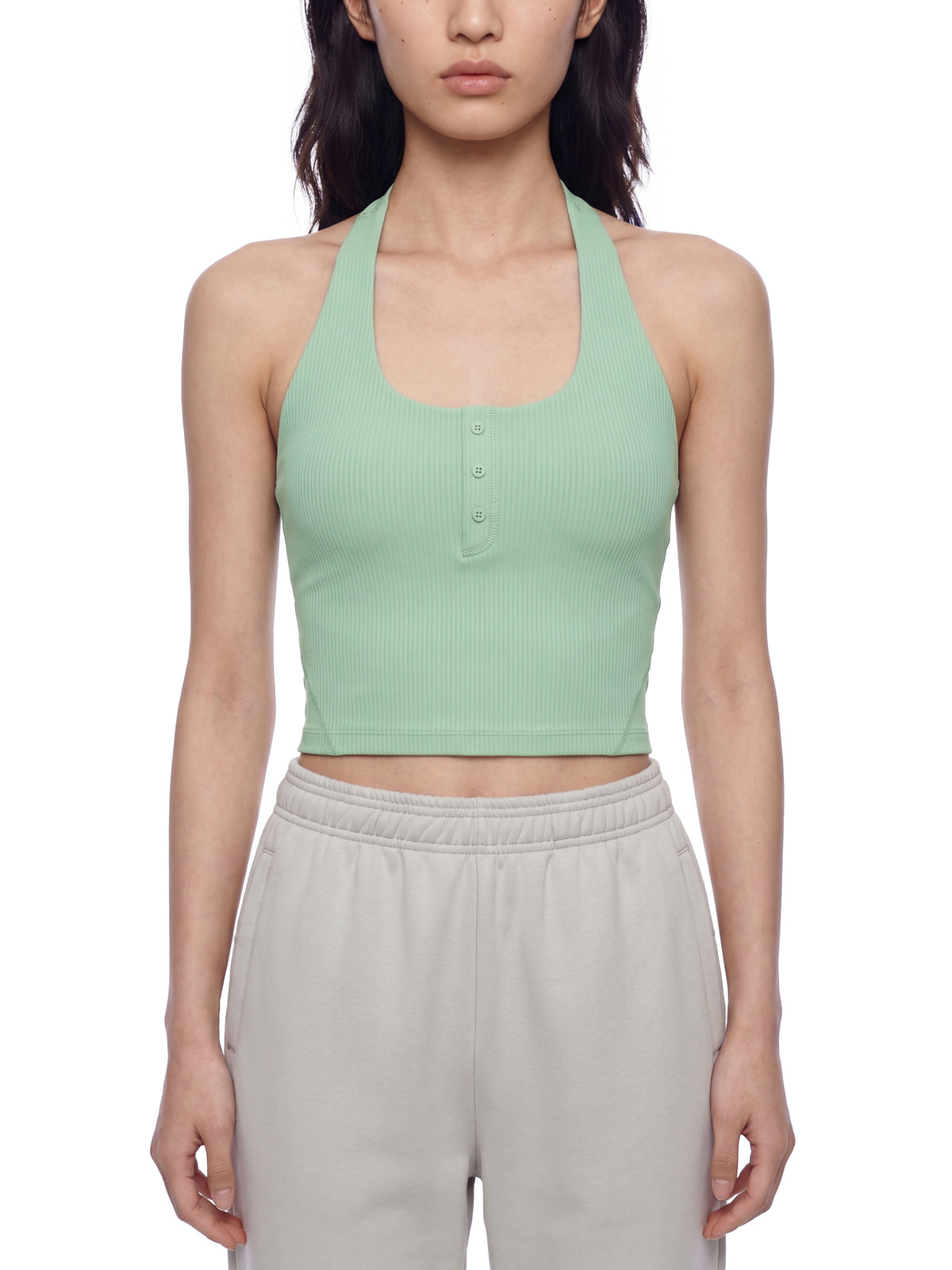 Women's Halter Yoga Tank Top - WT0148-O001-V2