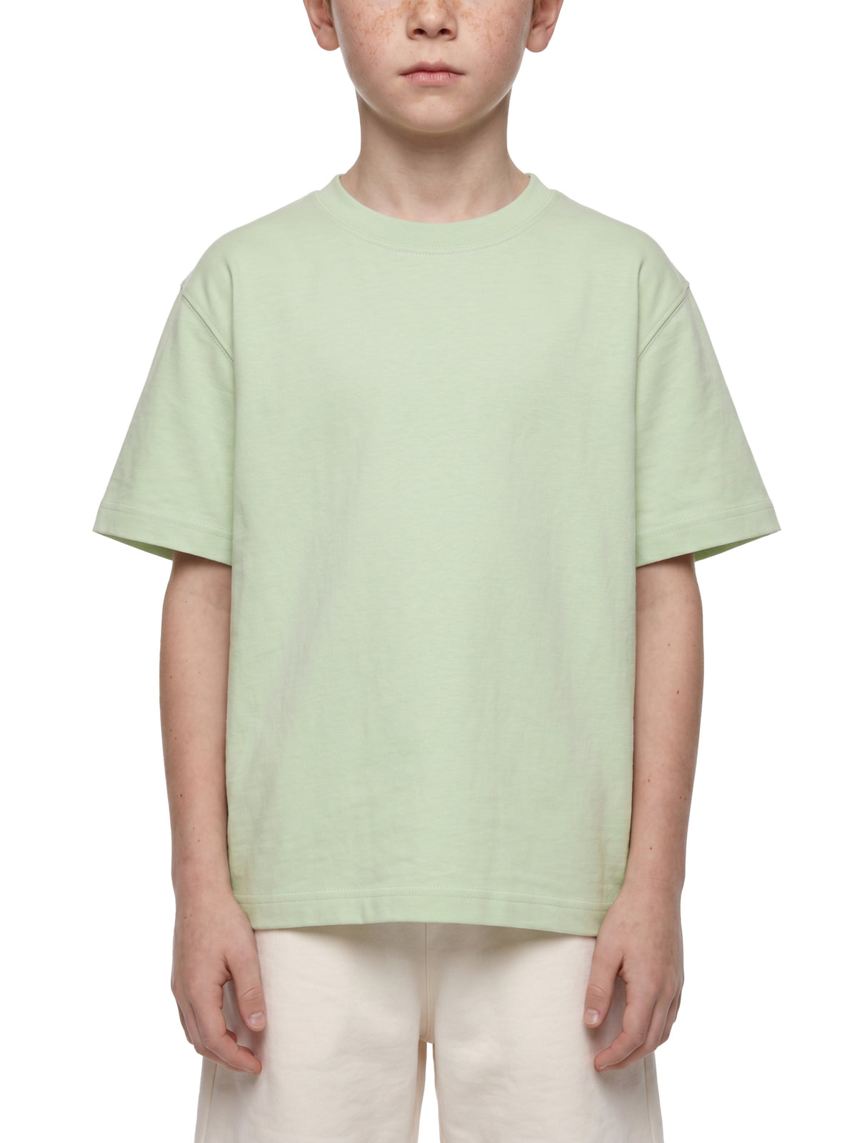Kid’s Solid Crewneck T-Shirt - KT0010-P001-V2