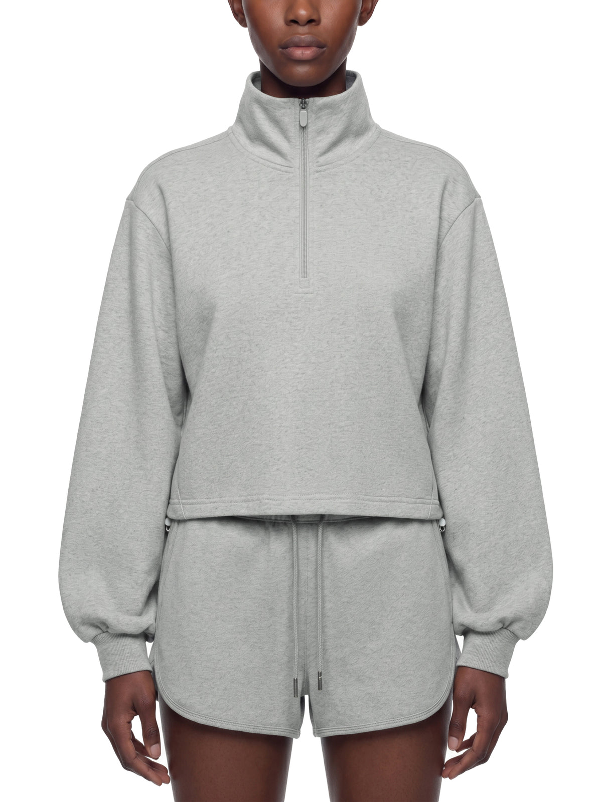 Women’s Mock-Neck Quarter-Zip Sweatshirt - WT0187-C001-V4