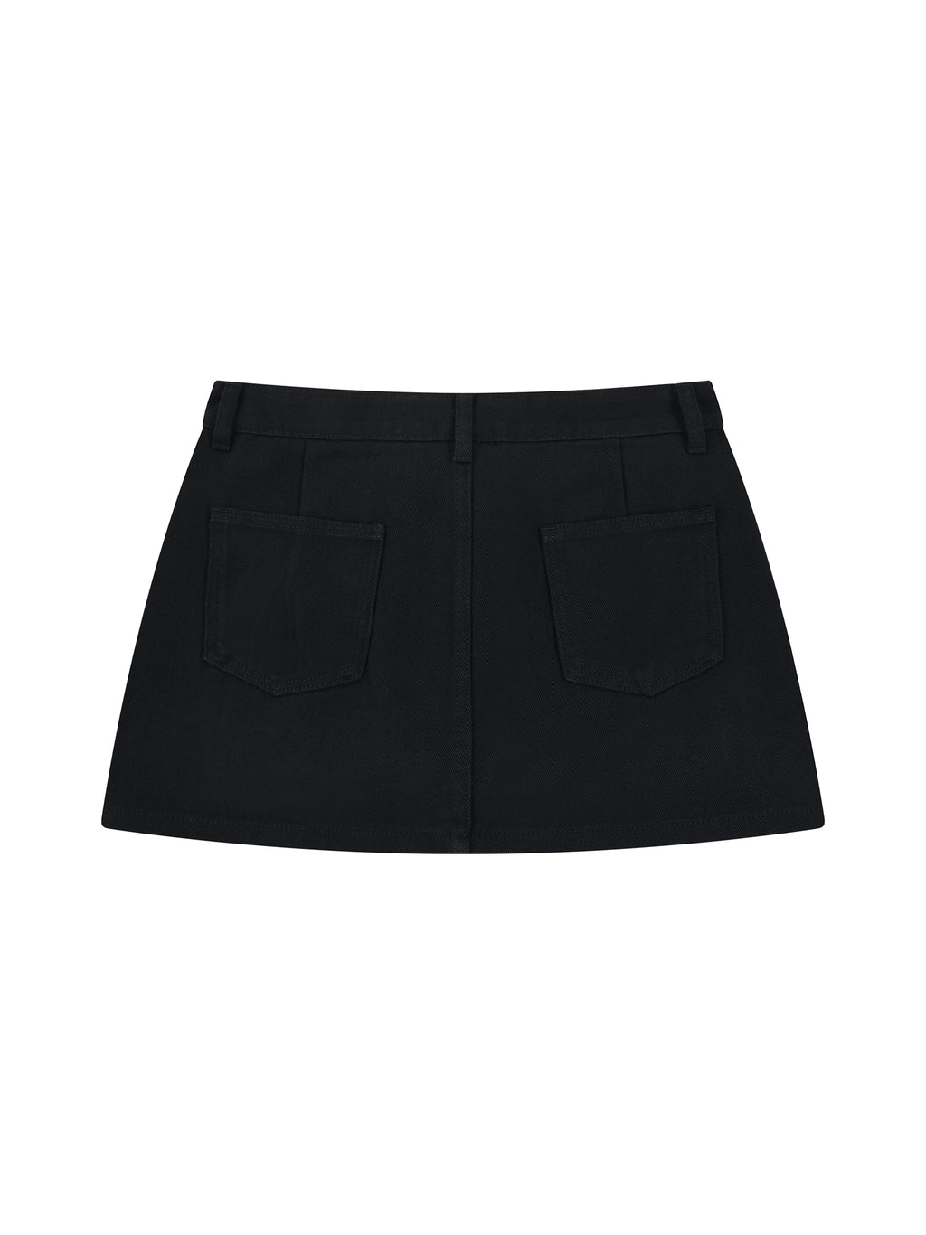 Women's Studded Denim Mini Skirt - WB0079-C001-V2