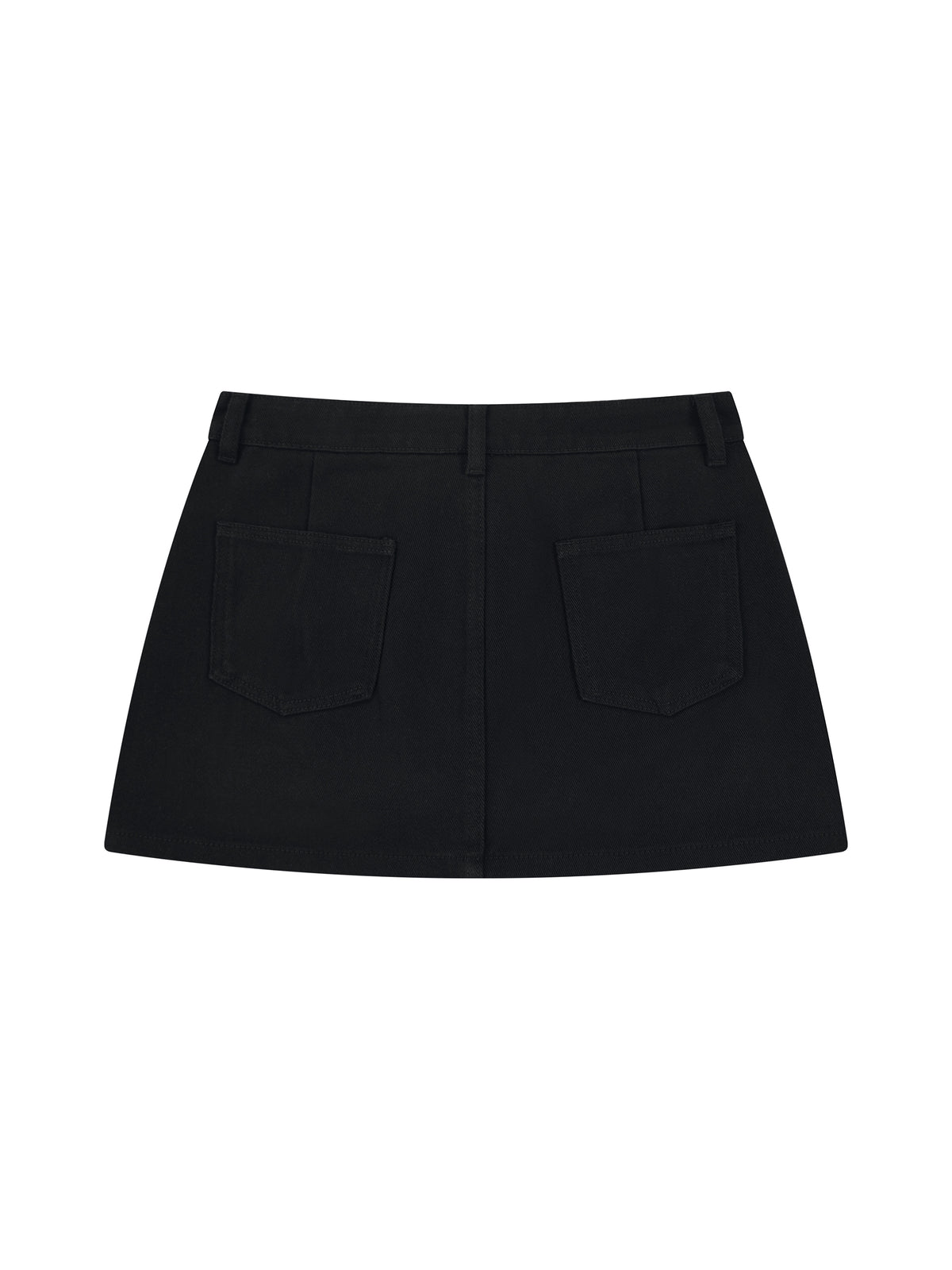 Women's Studded Denim Mini Skirt - WB0079-C001-V2